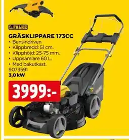 Jem&Fix GRÄSKLIPPARE 173CC erbjuda