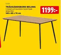Jem&Fix TRÄDGÅRDSBORD BEIJING erbjuda