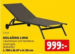 Jem&Fix SOLSÄNG LIMA erbjuda