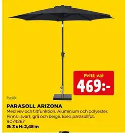 Jem&Fix PARASOLL ARIZONA erbjuda