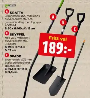 Jem&Fix SPADE erbjuda