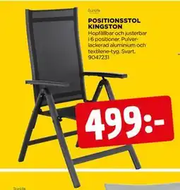 Jem&Fix POSITIONSSTOL KINGSTON erbjuda