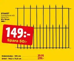 Jem&Fix STAKET erbjuda