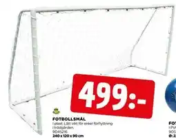 Jem&Fix FOTBOLLSMÅL erbjuda