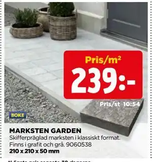 Jem&Fix MARKSTEN GARDEN erbjuda