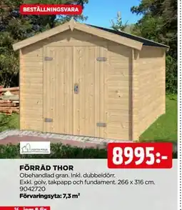 Jem&Fix FÖRRÅD THOR erbjuda