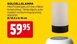 Jem&Fix SOLCELLSLAMPA erbjuda