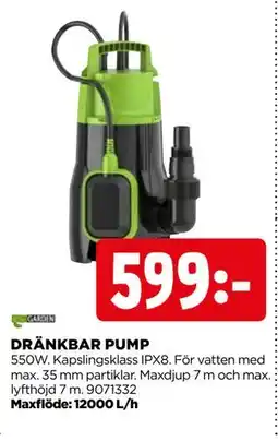 Jem&Fix DRÄNKBAR PUMP erbjuda
