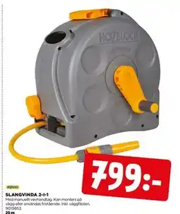 Jem&Fix SLANGVINDA 2-I-1 erbjuda