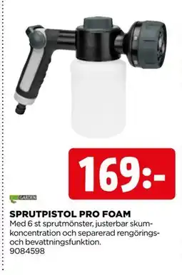 Jem&Fix SPRUTPISTOL PRO FOAM erbjuda