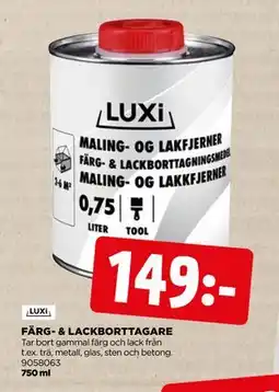 Jem&Fix FÄRG- & LACKBORTTAGARE erbjuda