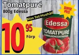 Supergrossen Tomatpuré Edessa erbjuda