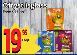 Supergrossen Ofryst isglass erbjuda