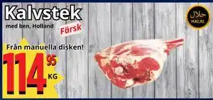 Supergrossen Kalvstek erbjuda