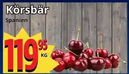 Supergrossen Körsbär erbjuda