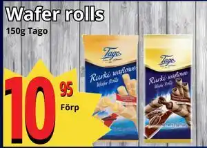 Supergrossen Wafer rolls erbjuda