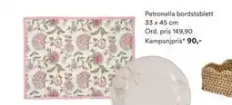 Hemtex Petronella bordstablett erbjuda