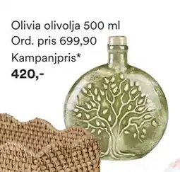 Hemtex Olivia olivolja erbjuda