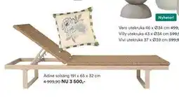 Hemtex Adine solsäng erbjuda