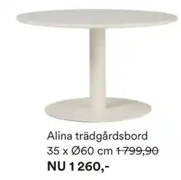 Hemtex Alina trädgårdsbord erbjuda