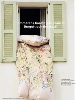 Hemtex Floralies påslakanset erbjuda
