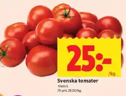 ICA Kvantum Svenska tomater erbjuda