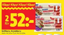 ICA Kvantum Sibylla Grillkorv, Kryddkorv erbjuda