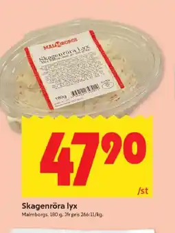 ICA Kvantum Malmborgs Skagenröra lyx erbjuda
