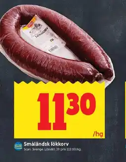 ICA Kvantum Scan Småländsk lökkorv erbjuda