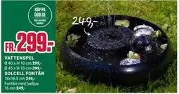 ÖoB SOLCELL FONTÄN erbjuda