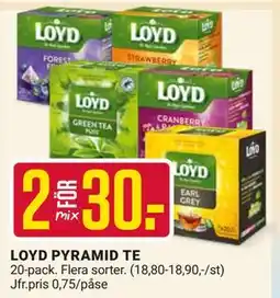 ÖoB LOYD PYRAMID TE erbjuda