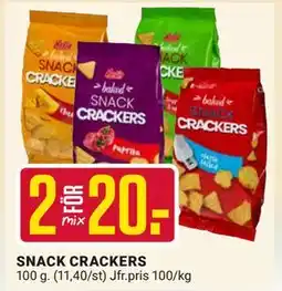 ÖoB SNACK CRACKERS erbjuda