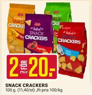 ÖoB SNACK CRACKERS erbjuda