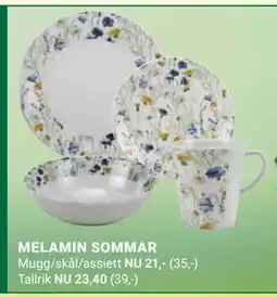 ÖoB MELAMIN SOMMAR erbjuda