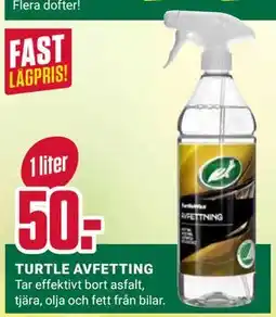 ÖoB TURTLE AVFETTING erbjuda