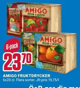 ÖoB AMIGO FRUKTDRYCKER erbjuda