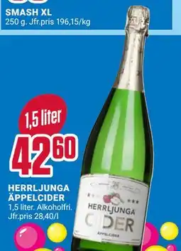 ÖoB HERRLJUNGA ÄPPELCIDER erbjuda