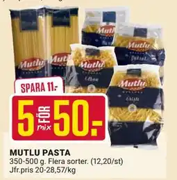 ÖoB MUTLU PASTA erbjuda