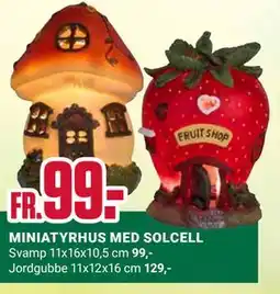 ÖoB MINIATYRHUS MED SOLCELL erbjuda