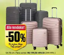 ÖoB Alla resväskor! erbjuda