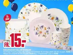 ÖoB ENGÅNGSARTIKLAR SOMMAR erbjuda