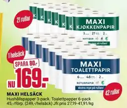 ÖoB MAXI HELSÄCK erbjuda