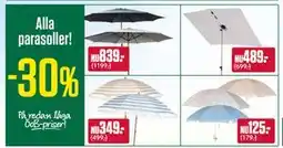ÖoB Alla parasoller! erbjuda