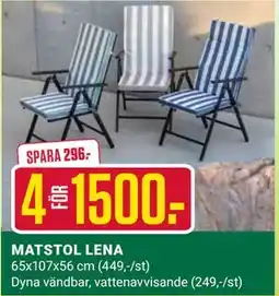 ÖoB MATSTOL LENA erbjuda