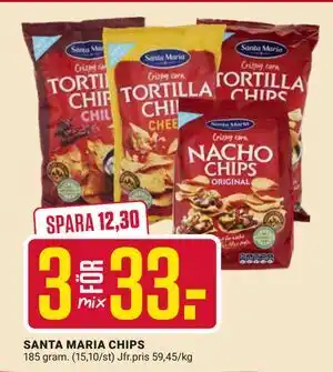 ÖoB SANTA MARIA CHIPS erbjuda
