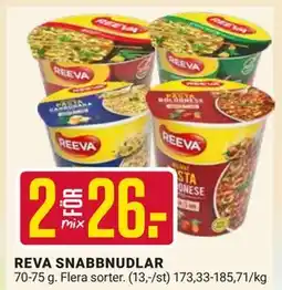 ÖoB REVA SNABBNUDLAR erbjuda