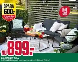 ÖoB LOUNGESET PISA erbjuda