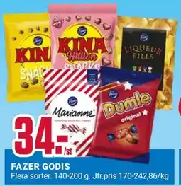 ÖoB FAZER GODIS erbjuda