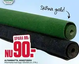 ÖoB ALTANMATTA, KONSTGRÄS erbjuda
