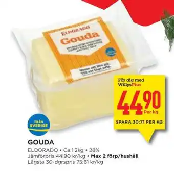 Willys Gouda erbjuda